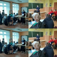 Была проведена профориентационная работа в Оршанском районе 27 -28 октября