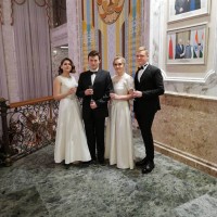 Участие студентов УО ВГАВМ в Новогоднем балу