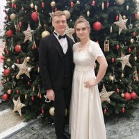 Интервью с Андреевой Е. и Фиалковским Н. — участниками бала