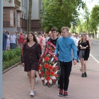 Возложение венков, посвященное  Дню Независимости Республики Беларусь