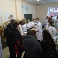 Знакомство класса аграрной направленности с академией