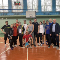 Матчевая встреча по волейболу