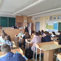 Профориентационная работа среди учащихся 11 классов  государственных учреждений образования Октябрьского района  города Минска