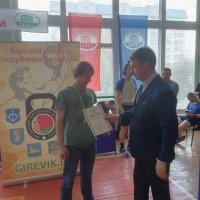 Участие студента академии в Республиканской универсиаде – 2021   по гиревому спорту