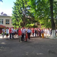 Пассажиры «Поезда памяти» посетили академию
