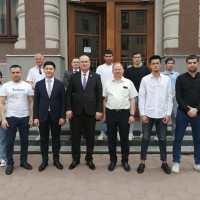 Визит делегации Узбекистана в академию