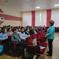 Профориентационная работа в Слонимском районе Гродненской области, проведенная кандидатом с.-х. наук, доцентом кафедры кормления с.-х. животных Возмитель Л.А.