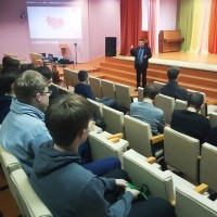 Проведение профориентационной работы  в г. Климовичи Могилевской области