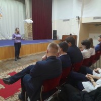 Профориентационная работа кафедры гигиены животных  в Пуховичском районе Минской области