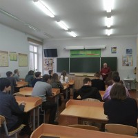 О профориентационной работе кафедры философии и политологии в СШ № 2 Железнодорожного района г. Витебска