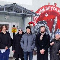 Працоўны дэсант студэнтаў у віцебскі прытулак для бяздомных жывёл «Добрык»