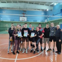 Соревнования по волейболу среди курсов