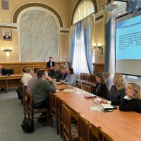 Обсуждение послания Президента Республики Беларусь с кураторами учебных групп